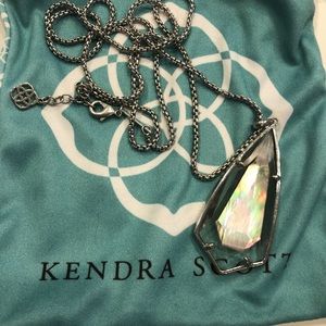 Kendra Scott Silver Pendant Necklace